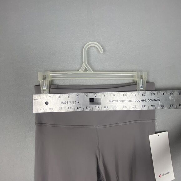 Lululemon 6 Speed Wunder Tight Leggings 28” Asym Rise Moon Chrome Two Tone $128 - Picture 4 of 9